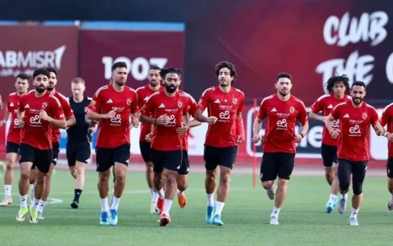 لمعانقة درع الدوري.. الأهلي يستمر في الاستعداد لمواجهة بيراميدز في الدوري